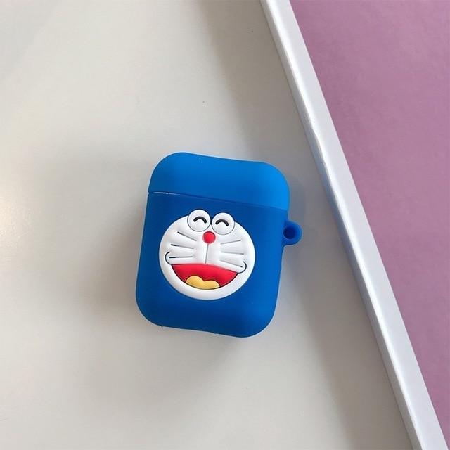 Cartoon Character Shock-Resistant Silicone Apple Airpods Case
