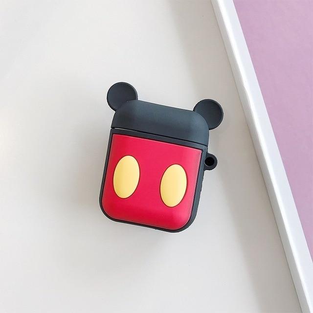 Cartoon Character Shock-Resistant Silicone Apple Airpods Case