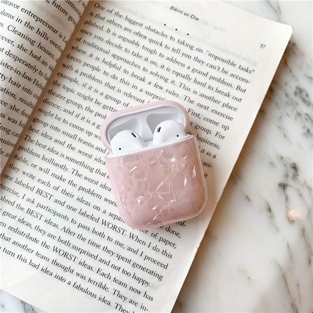 Luxury Marble Shock-Resistant Case for Apple Airpods
