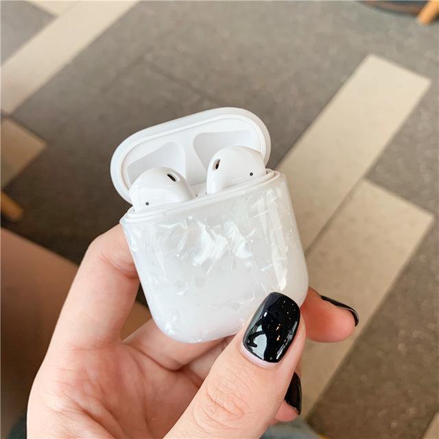 Luxury Marble Shock-Resistant Case for Apple Airpods