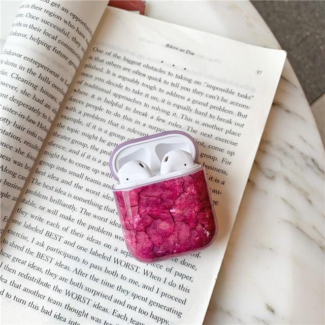 Luxury Marble Shock-Resistant Case for Apple Airpods