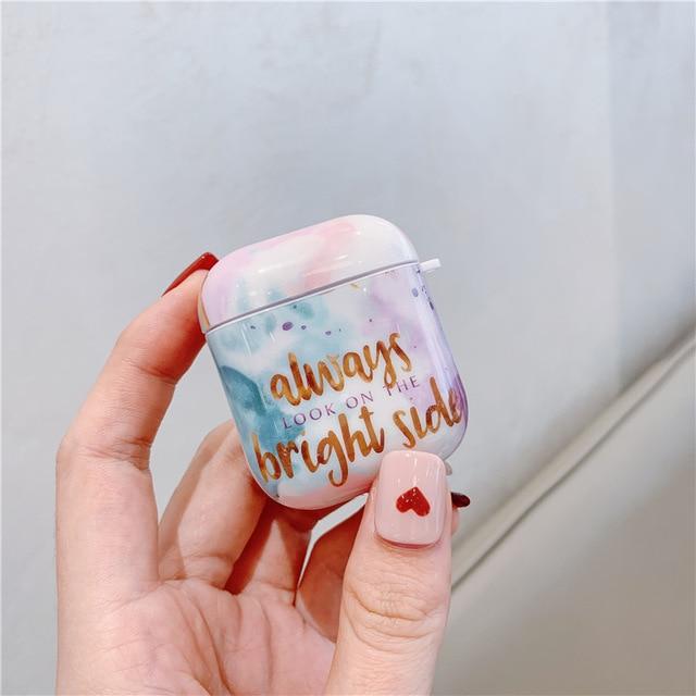 Luxury Marble Shock-Resistant Case for Apple Airpods