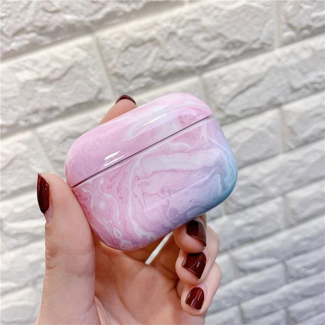 Luxury Marble Shock-Resistant Case for Apple Airpods