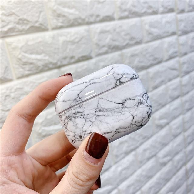 Luxury Marble Shock-Resistant Case for Apple Airpods