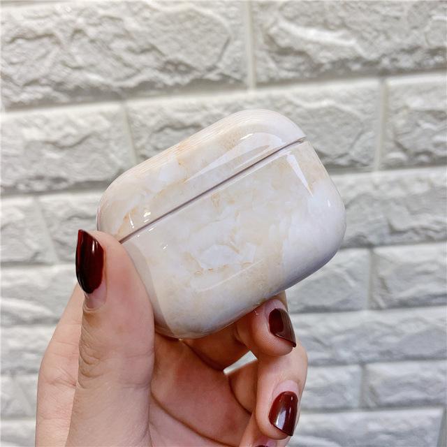 Luxury Marble Shock-Resistant Case for Apple Airpods