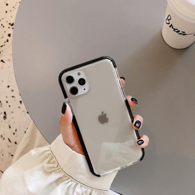 Shockproof Candy Color TPU iPhone Case Apple
