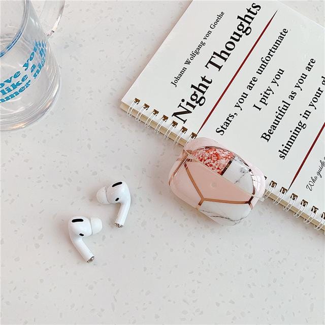 Luxury Marble Shock-Resistant Case for Apple Airpods