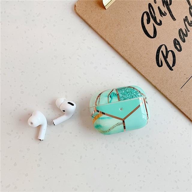 Luxury Marble Shock-Resistant Case for Apple Airpods