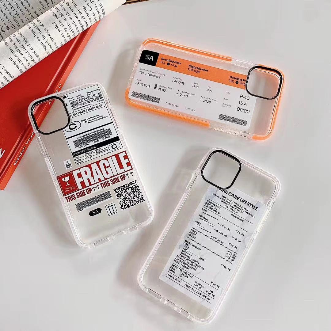 First Class Plane Ticket Protective iPhone Case