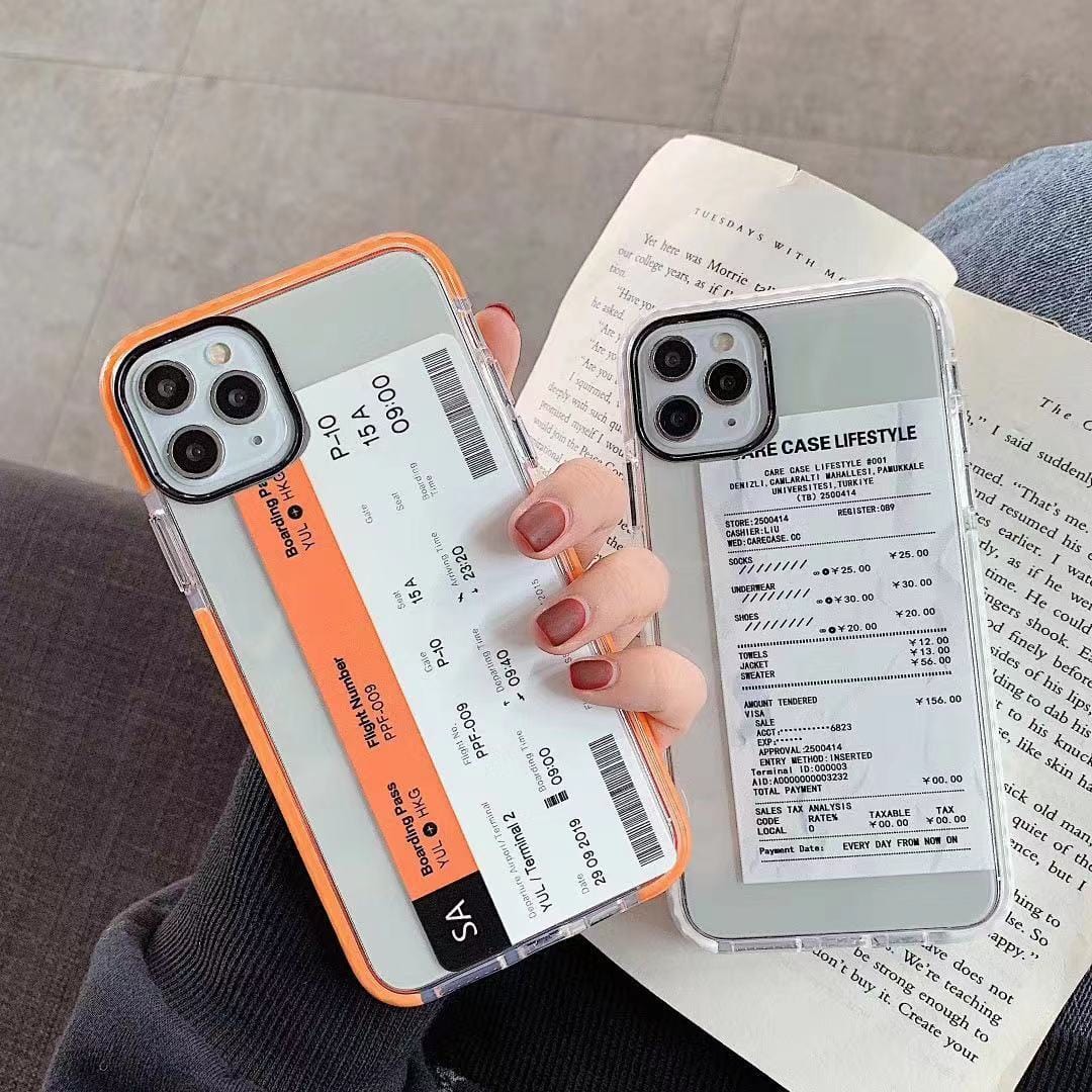 First Class Plane Ticket Protective iPhone Case