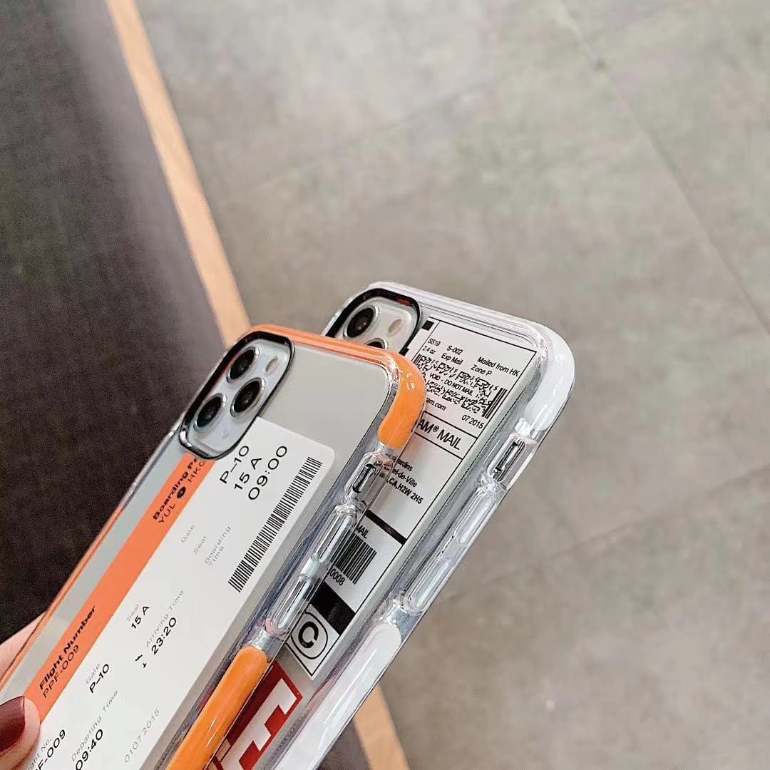 First Class Plane Ticket Protective iPhone Case