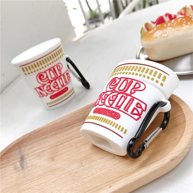 3D Cup Instant Noodles Shock-Resistant Airpods Case Apple
