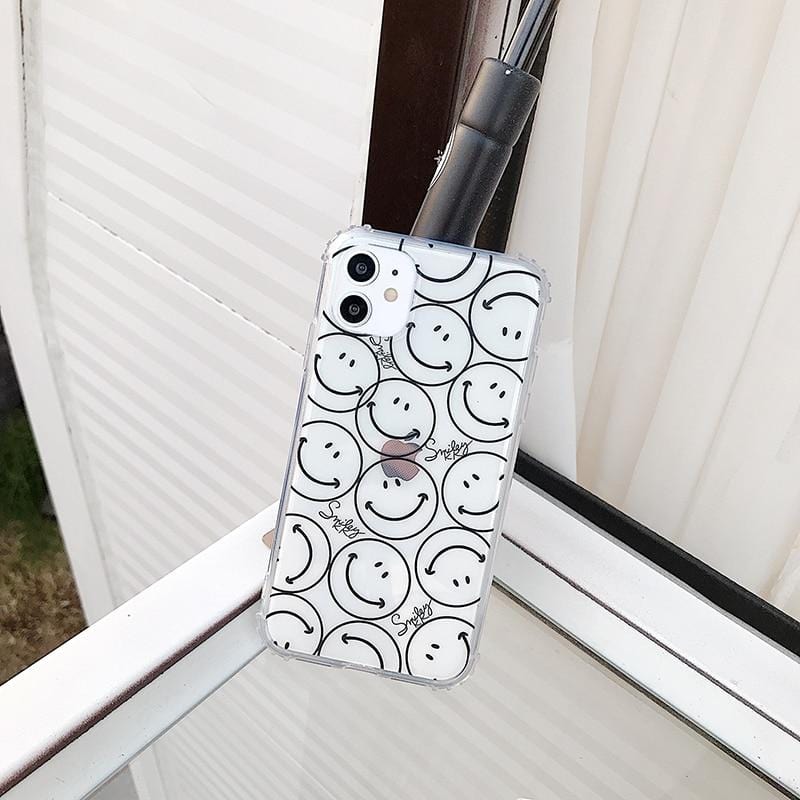 Cute Smiley Full Body Protective iPhone Case