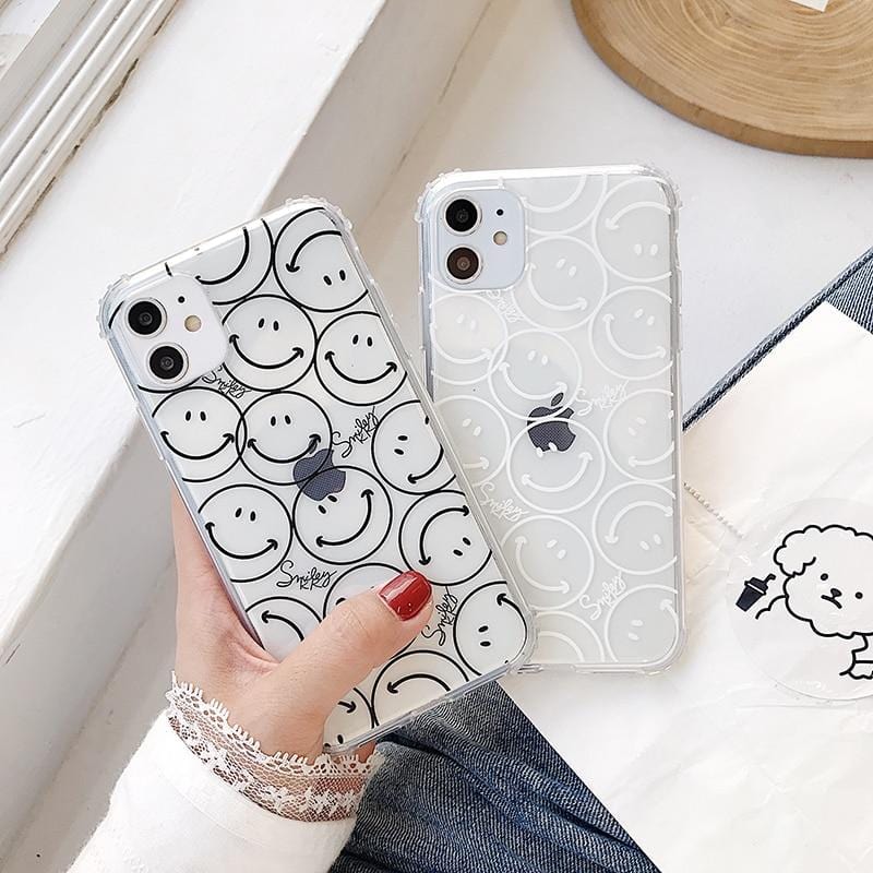 Cute Smiley Full Body Protective iPhone Case