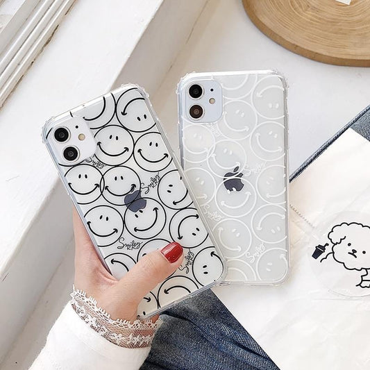 Cute Smiley Full Body Protective iPhone Case