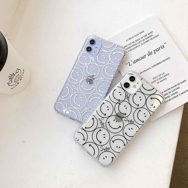Cute Smiley Full Body Protective iPhone Case