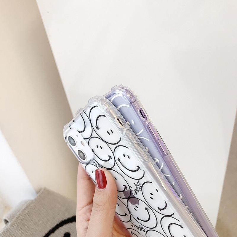 Cute Smiley Full Body Protective iPhone Case