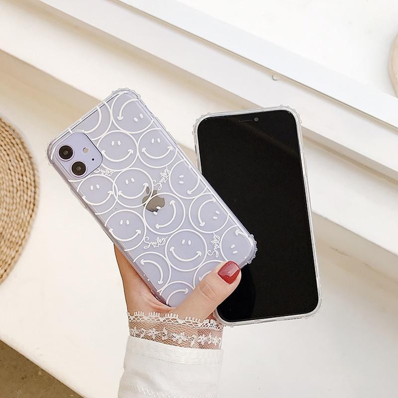 Cute Smiley Full Body Protective iPhone Case