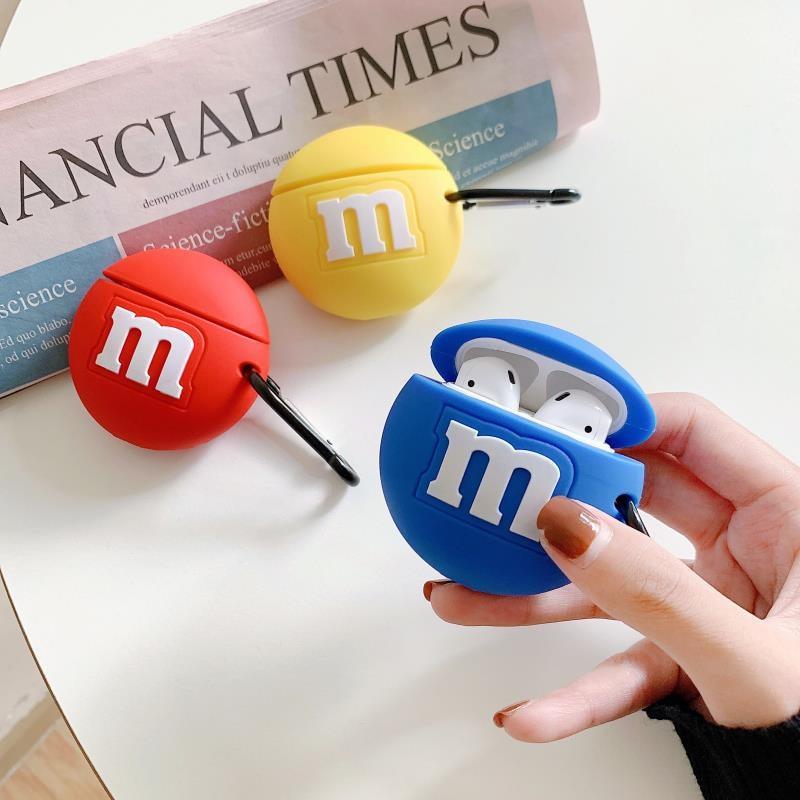 Chocolate M&M Beans Shock-Resistant AirPods Case Apple