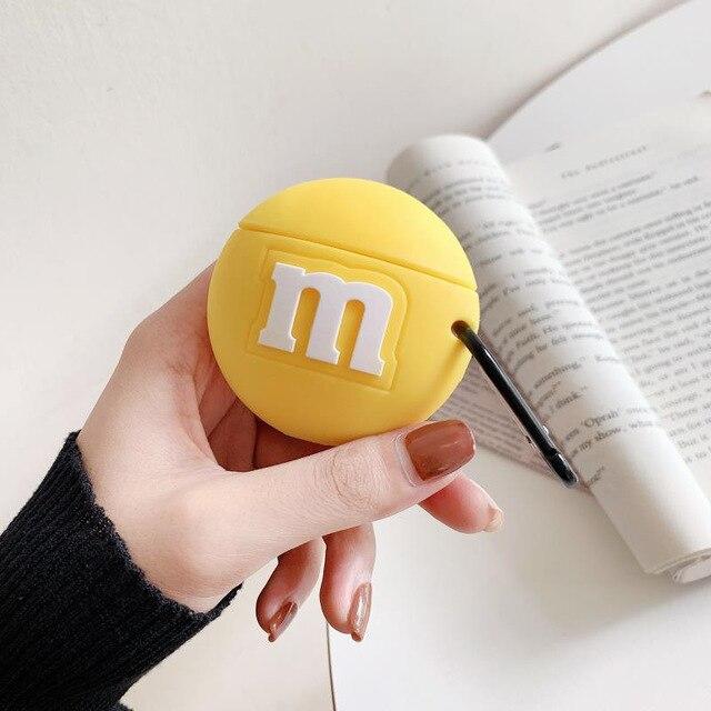 Chocolate M&M Beans Shock-Resistant AirPods Case Apple
