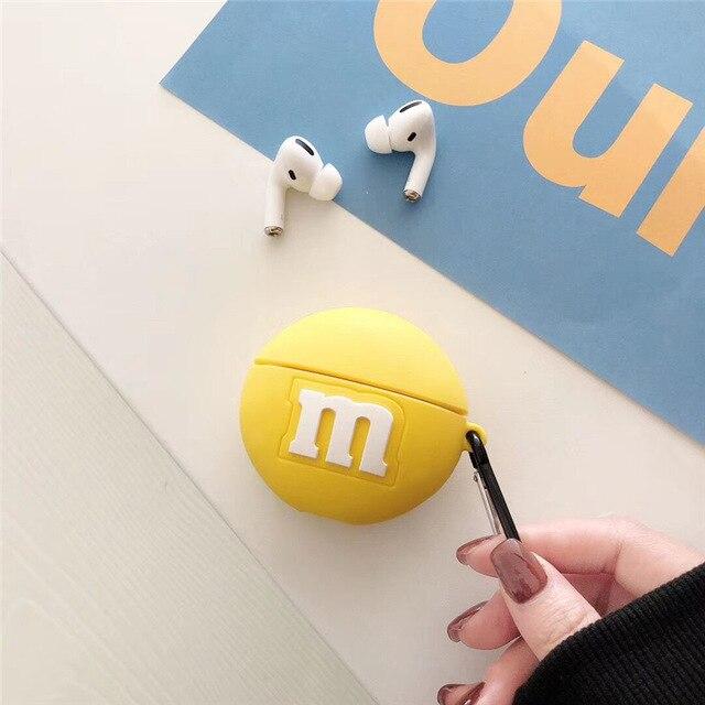 Chocolate M&M Beans Shock-Resistant AirPods Case Apple