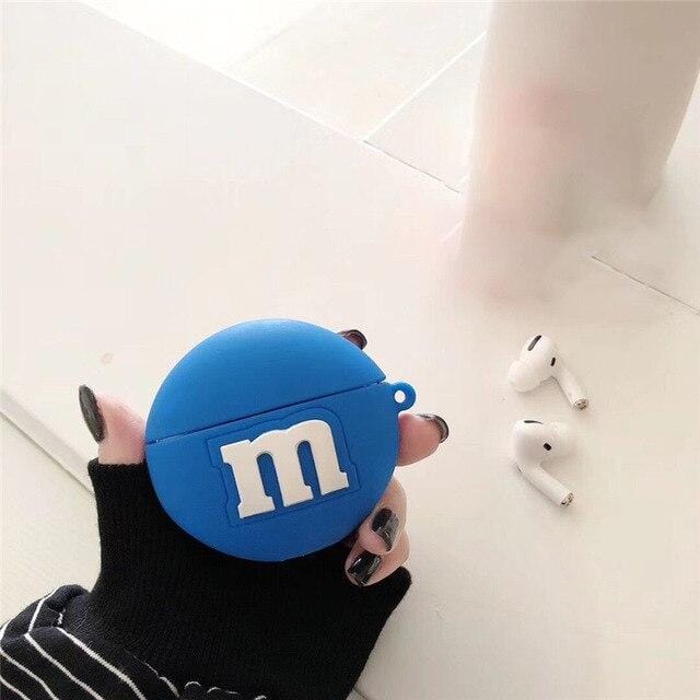 Chocolate M&M Beans Shock-Resistant AirPods Case Apple