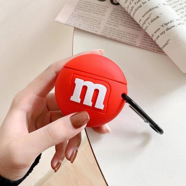Chocolate M&M Beans Shock-Resistant AirPods Case Apple