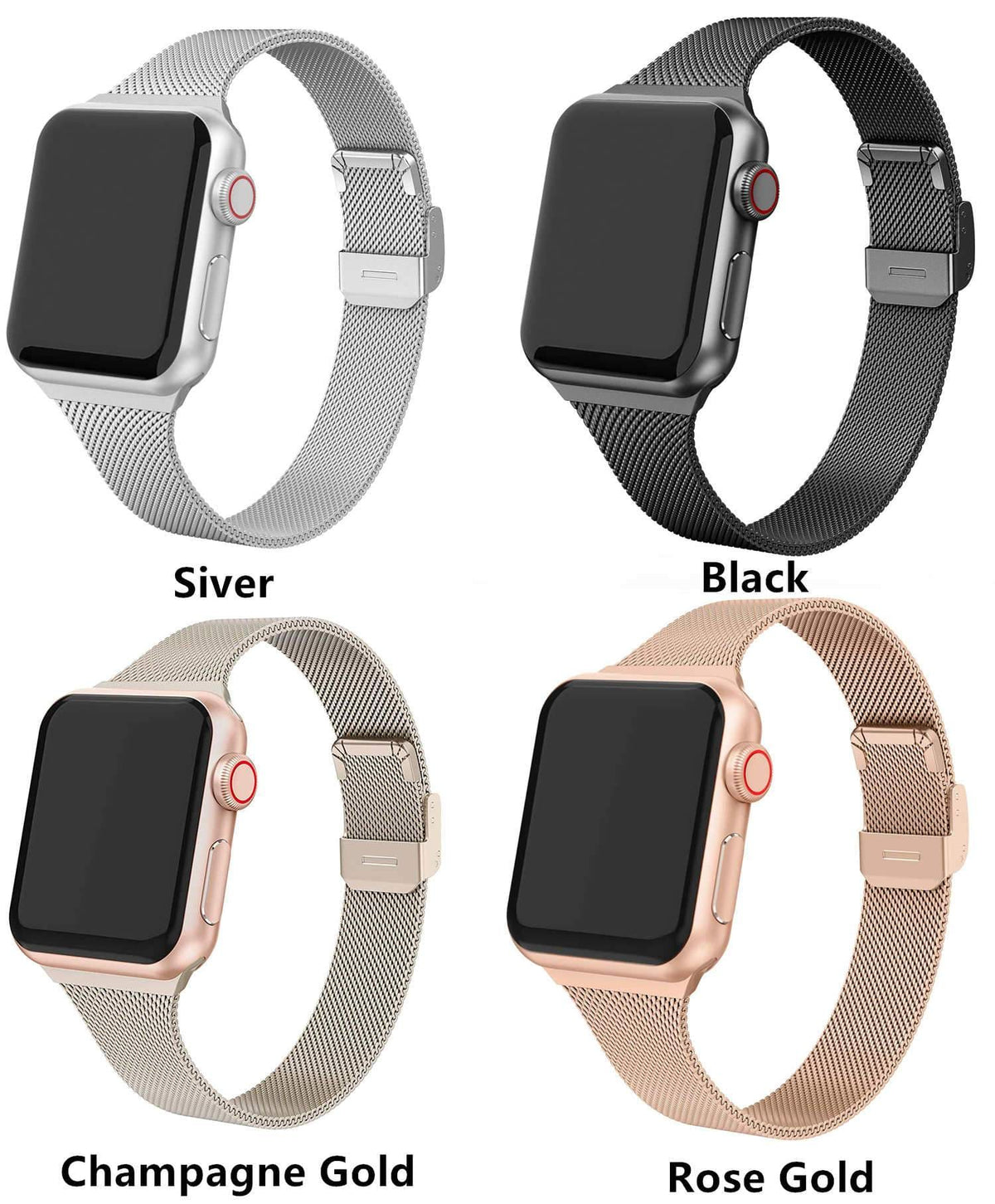 Milanese Strap Apple Watch Bands Compatible with Apple Watch