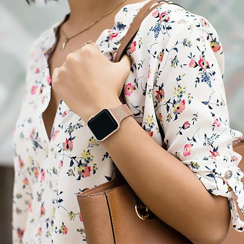 Milanese Strap Apple Watch Bands Compatible with Apple Watch