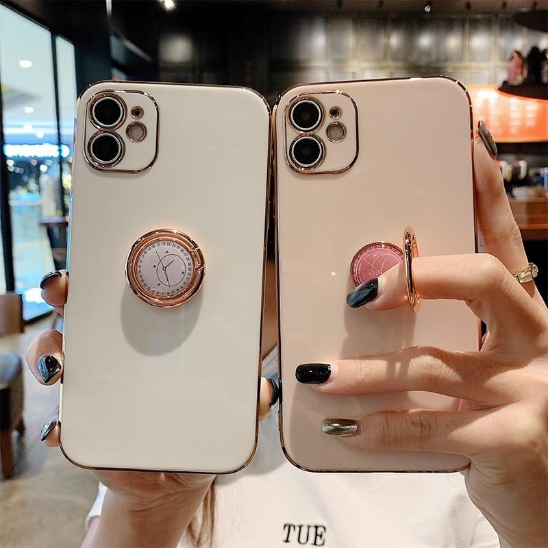 Ring Grip Holder Full Body Protective iPhone Case Apple