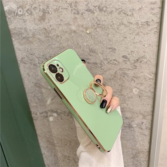 Ring Grip Holder Full Body Protective iPhone Case Apple