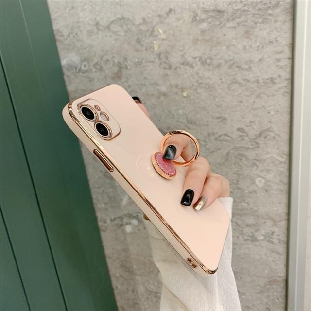 Ring Grip Holder Full Body Protective iPhone Case Apple