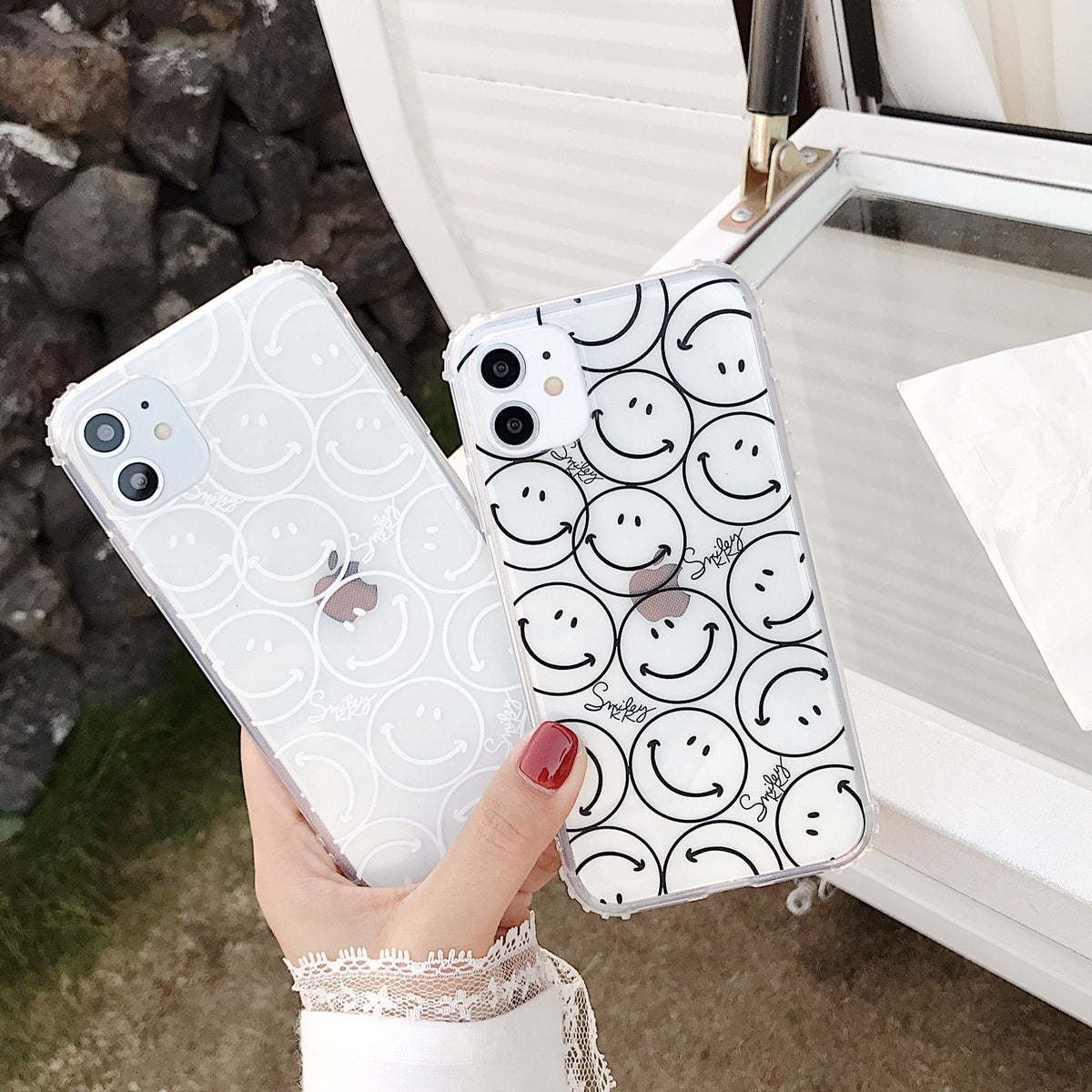 Cute Smiley Full Body Protective iPhone Case