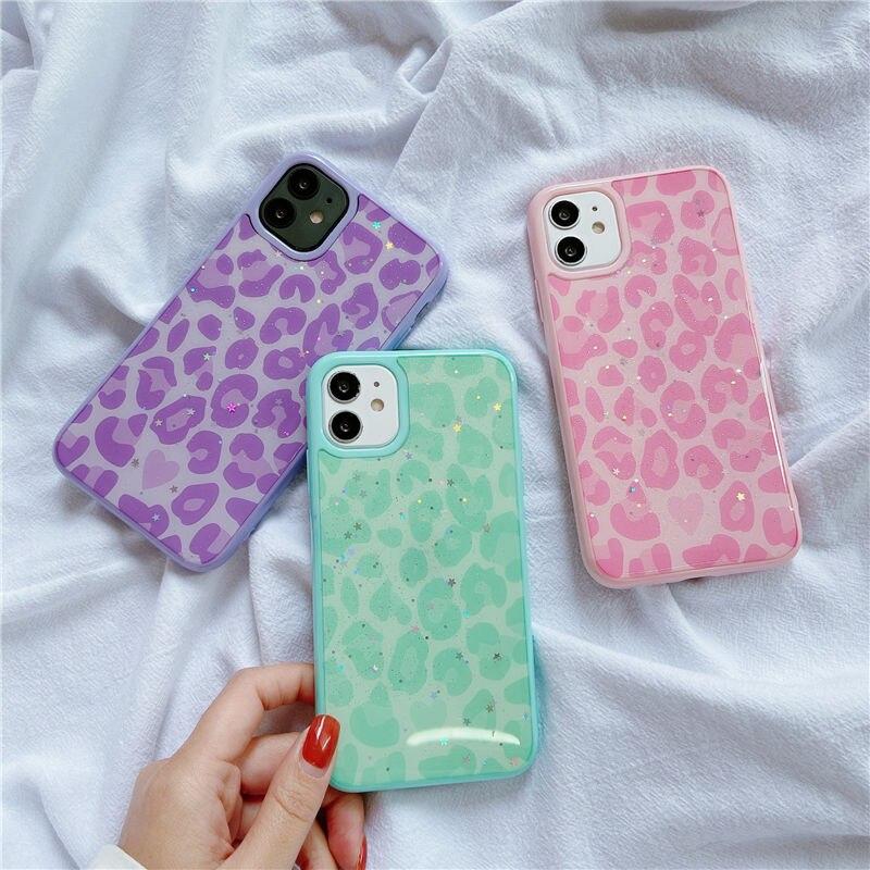 Leopard Print Protective iPhone Case Apple