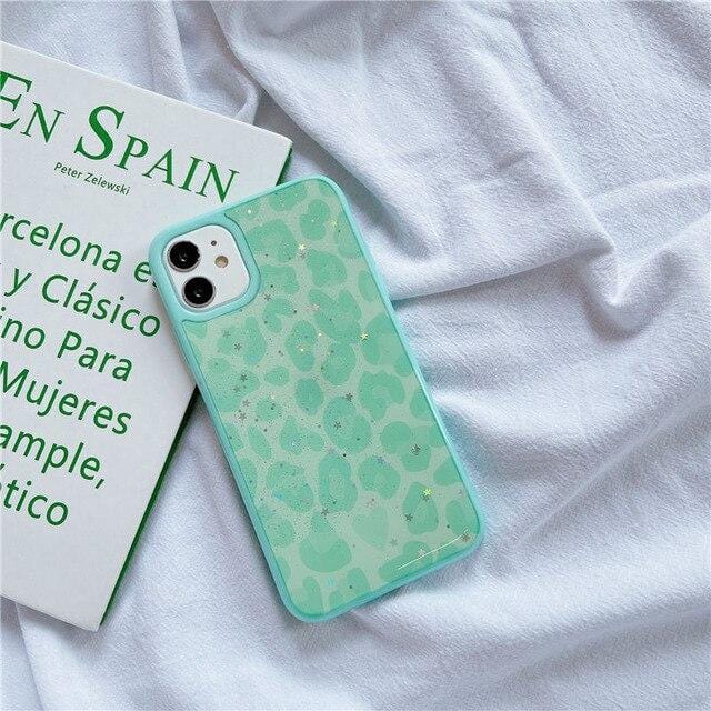 Leopard Print Protective iPhone Case Apple