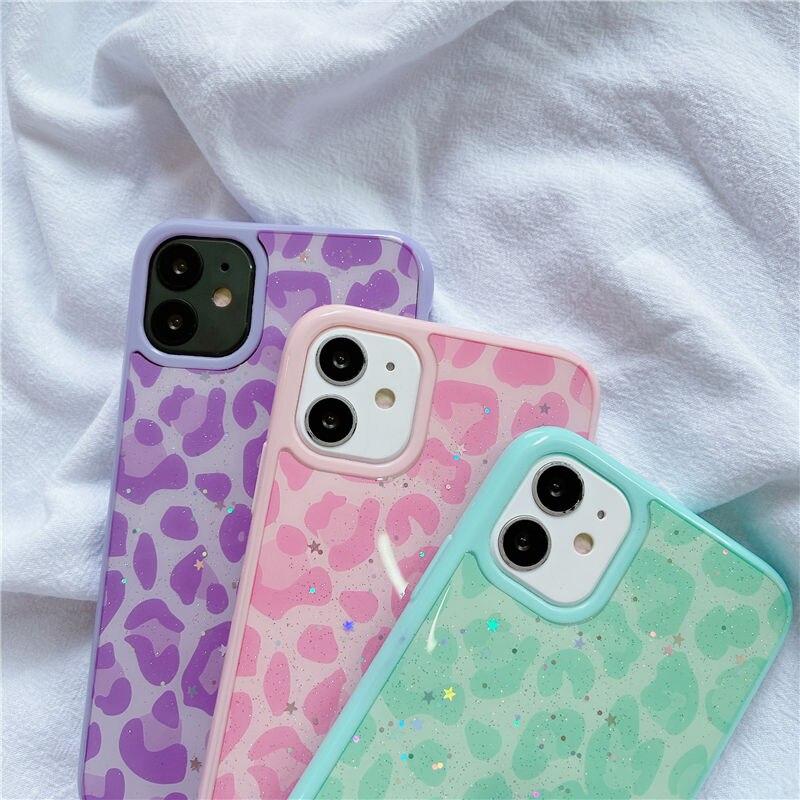 Leopard Print Protective iPhone Case Apple