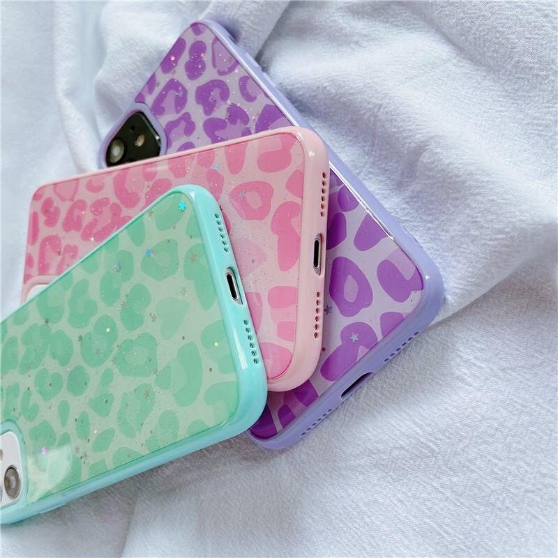 Leopard Print Protective iPhone Case Apple