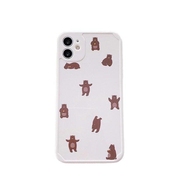 Cute Cartoon Animals Protective iPhone Case