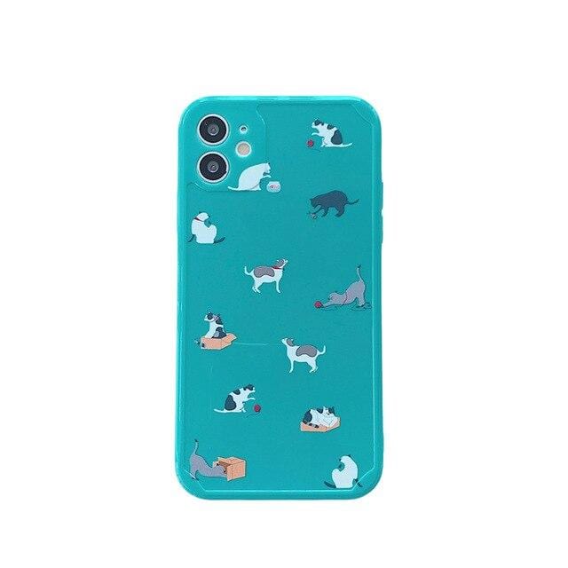 Cute Cartoon Animals Protective iPhone Case