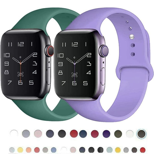 Silicone Strap Durable Apple Watch Bands