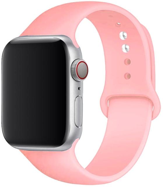 Silicone Strap Durable Apple Watch Bands