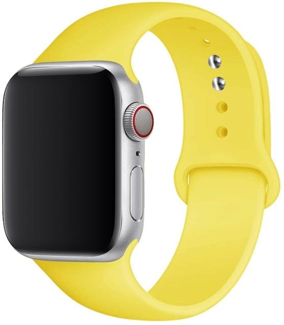 Silicone Strap Durable Apple Watch Bands