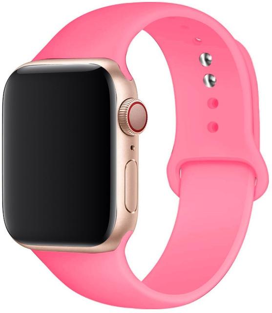Silicone Strap Durable Apple Watch Bands