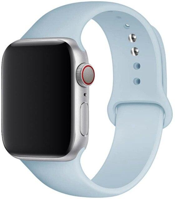 Silicone Strap Durable Apple Watch Bands
