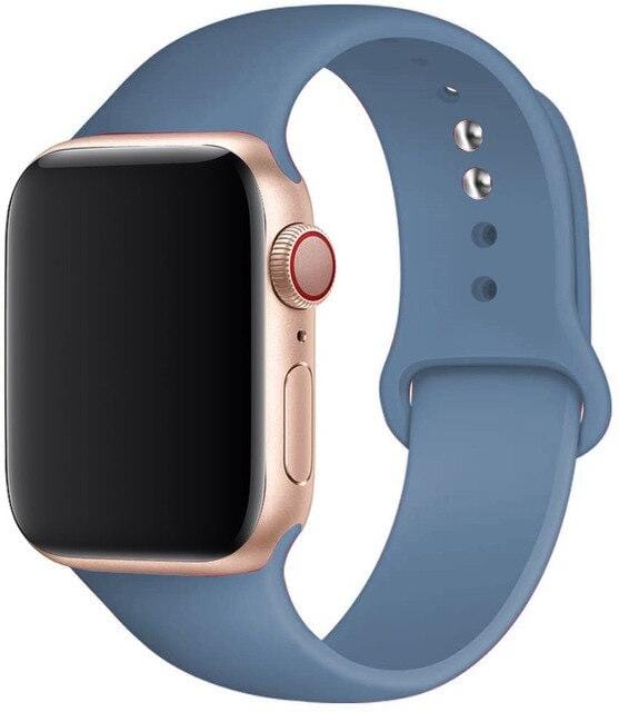 Silicone Strap Apple Watch Bands Compatible with Series 1-6 and SE