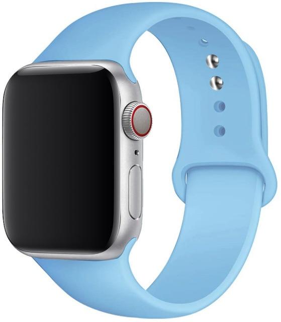 Silicone Strap Durable Apple Watch Bands