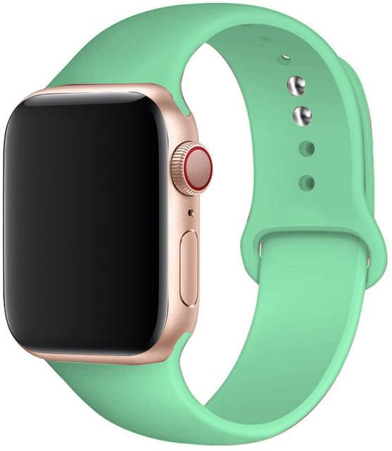 Silicone Strap Durable Apple Watch Bands