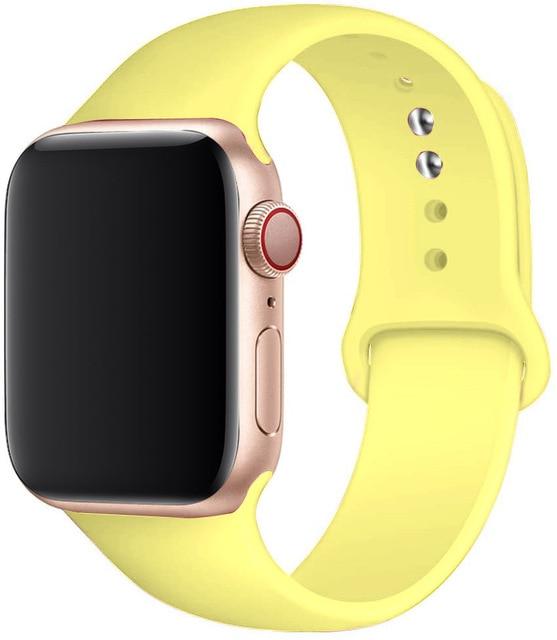 Silicone Strap Durable Apple Watch Bands