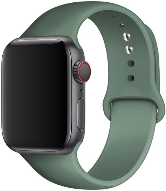Silicone Strap Apple Watch Bands Compatible with Series 1-6 and SE