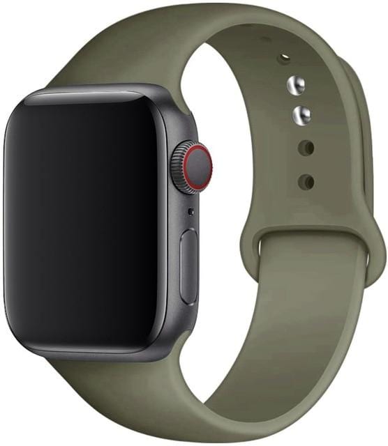 Silicone Strap Apple Watch Bands Compatible with Series 1-6 and SE